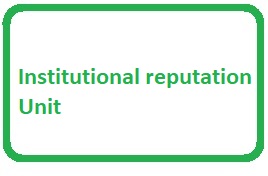 Institutional reputation Unit